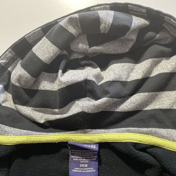 Cherokee Black Hooded Sweatshirt Jacket Size 24 Months - Picture 13 of 16